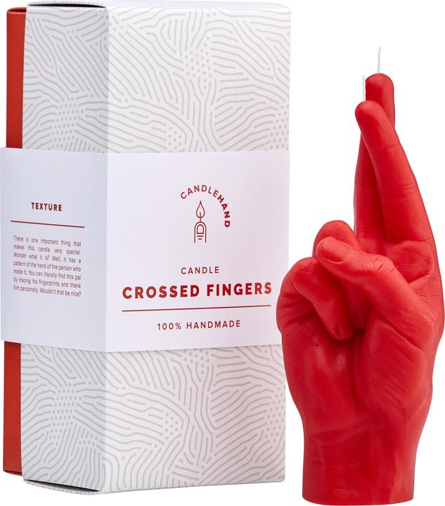 Produktbild Candle Hand Crossed Fingers (1 Stk.)