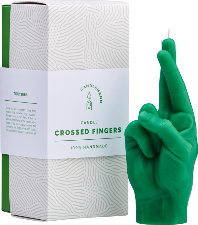 Actual product image Candle Hand crossed fingers (1 pcs.)