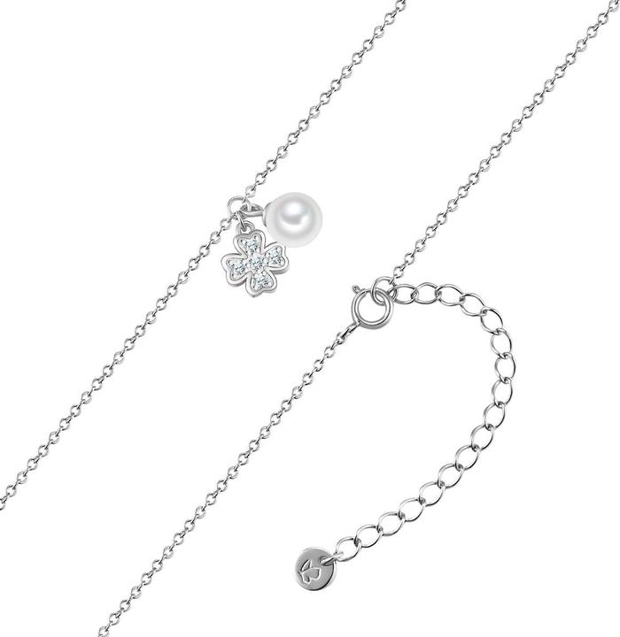 Produktbild Glanzstücke München Damen Kette Kleeblatt Sterling Silber - 34590 (Sterling Silber, 40 - 45 cm)