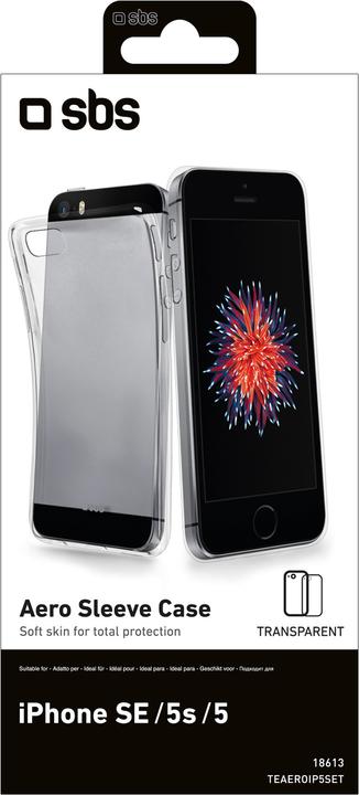 Actual product image SBS Cover Aero Extraslim (Apple iPhone 5)