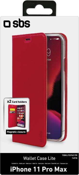 Actual product image SBS Book Wallet Lite Case (Apple iPhone 11 Pro Max)