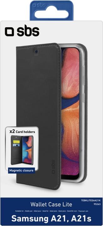 Actual product image SBS Book Wallet Lite Case (Samsung Galaxy A21)