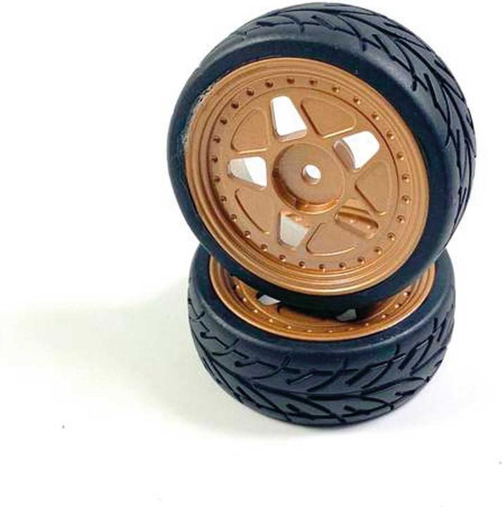 Image du produit Absima jeu de roues en aluminium - couleur cuivre (2) en option