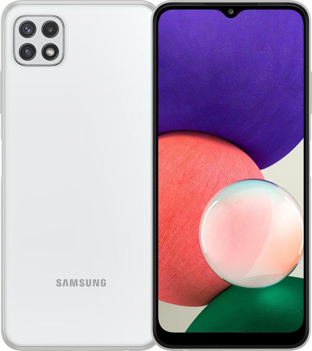 Samsung Galaxy A22 5G EU (128 GB, White, 6.60", Dual SIM, 48 Mpx, 5G)