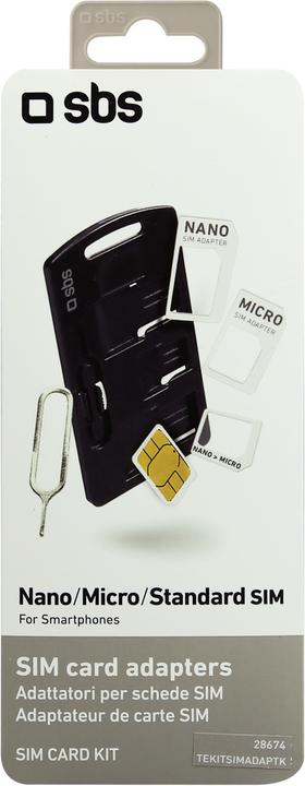 Immagine prodotto SBS Kit adattatore per scheda SIM