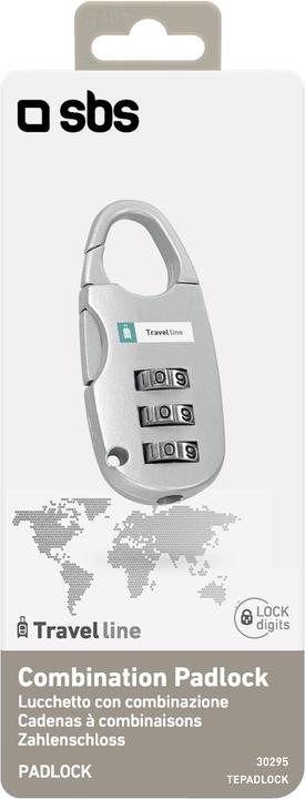 Actual product image SBS Combination Padlock
