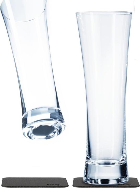 Silwy Outdoor-Bierglas Kristallgläser 2er-Set (0.33 l, 2 x)