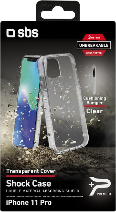 Immagine prodotto SBS Cover antiurto per iPhone 11 Pro - Collezione infrangibile (Apple iPhone 11 Pro)