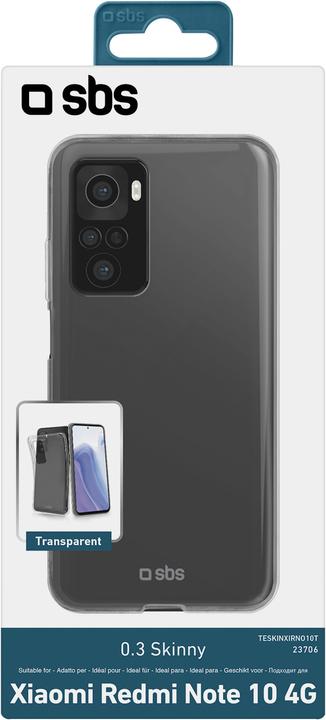 Actual product image SBS Cover (Xiaomi Redmi Note 10)