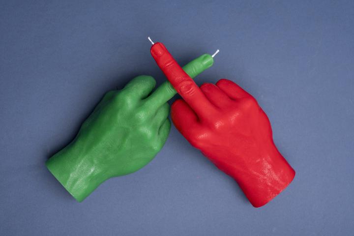 Immagine prodotto Candle Hand F*ck you (1 pz.)