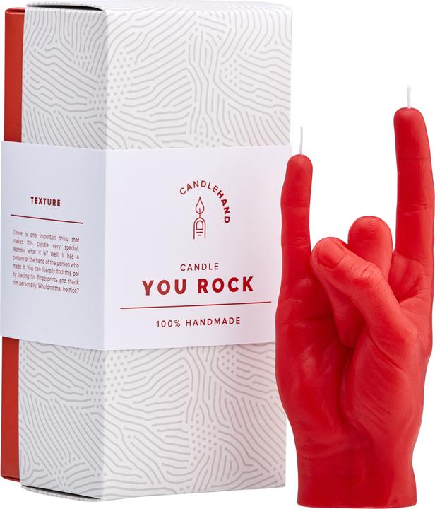 Image du produit Candle Hand You Rock (1 pcs)