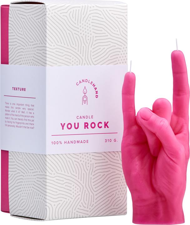 Actual product image Candle Hand You Rock (1 pcs.)