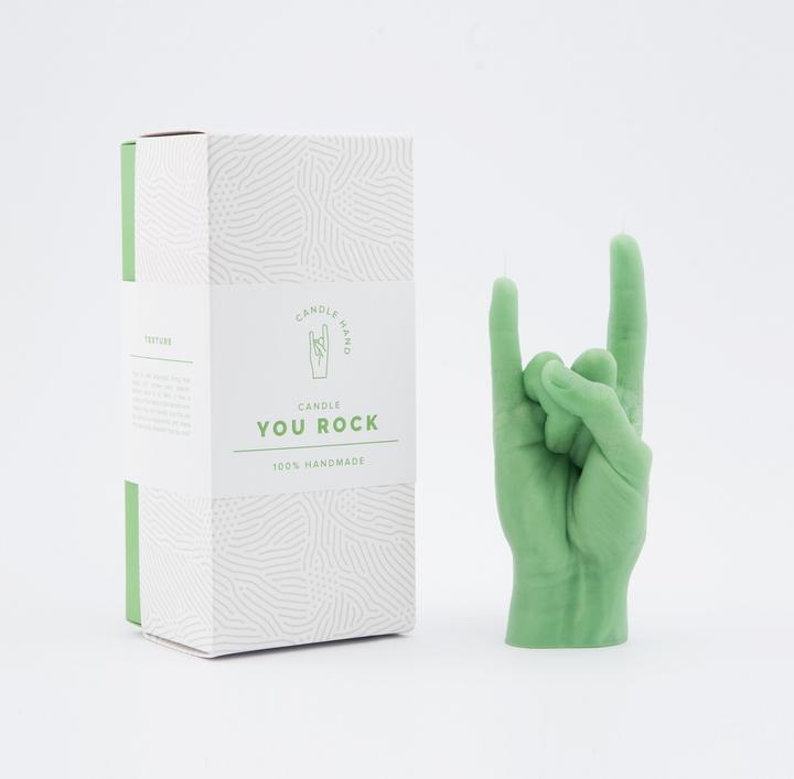 Produktbild Candle Hand You Rock (1 Stk.)