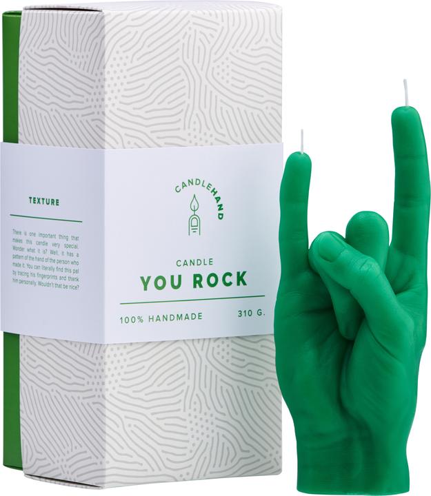 Produktbild Candle Hand You Rock (1 Stk.)