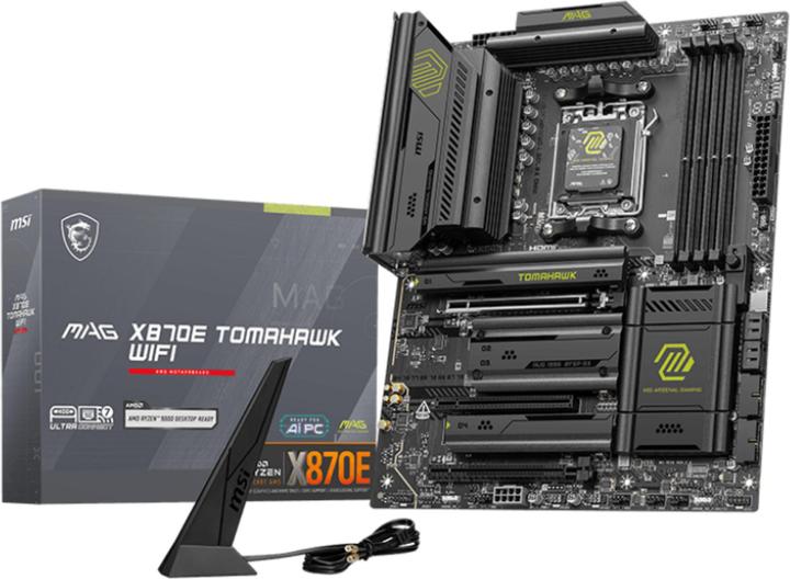 MSI MAG X870E TOMAHAWK WiFi (AM5, AMD X870E, ATX)
