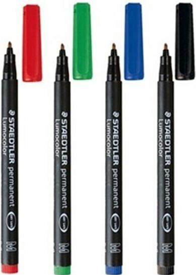 Produktbild Staedtler Lumocolor permanent (Grün, 1 mm, 10 x)