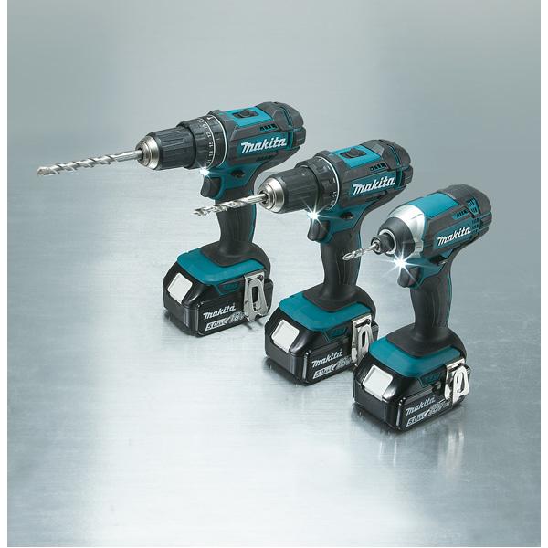 Produktbild Makita Akku-Bohrschraubendreher DDF482RMJ Set (Akkubetrieb)