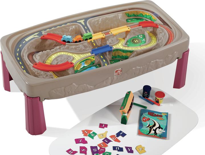 Image du produit Step2 Deluxe Canyon Road Train & Track Table