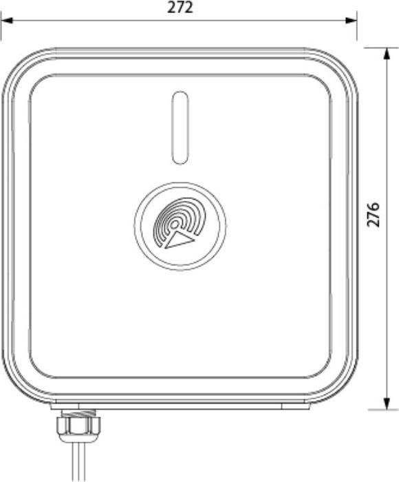 Produktbild Quwireless APLM2-H - QuPanel LTE HP MIMO 2x2 - gerichtete Hochleistungs-Multiband-LTE-MIMO 2x2-Antenne