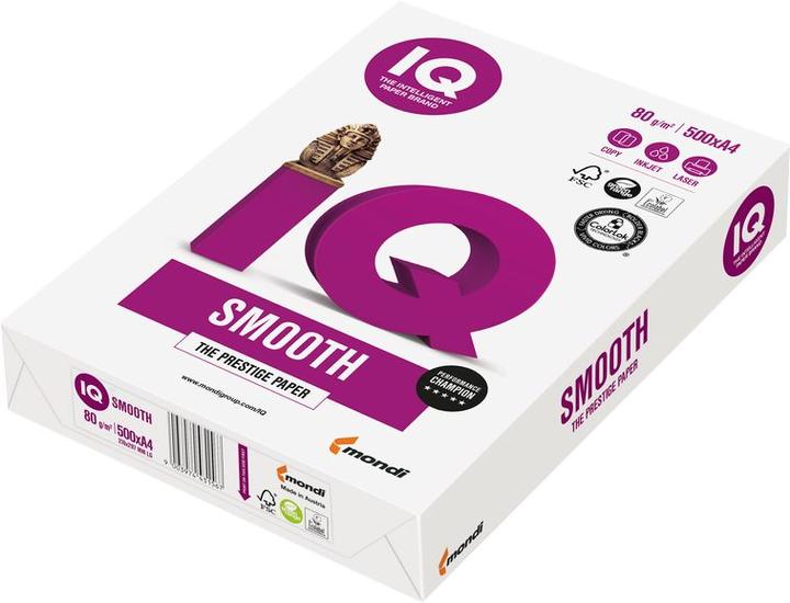Immagine prodotto Mondi IQ Selection Carta da ufficio premium liscia (80 g/m², 500 x, A4)