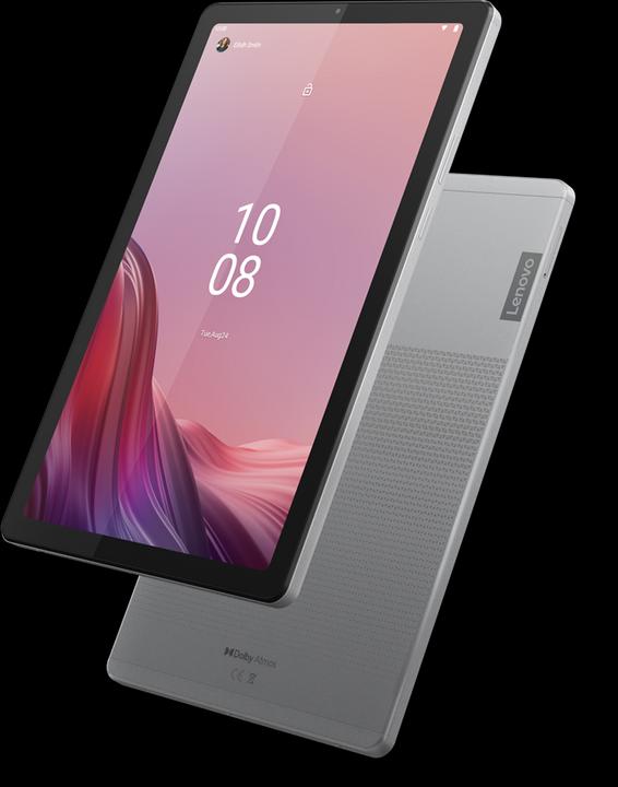 Actual product image Lenovo Tab M9 MediaTek Helio G80 9 HD IPS 400nits Touch 4/64GB Arm Mali-G52 MC2 Android Arctic Grey (WLAN only, 9", 64 GB, Arctic Grey)