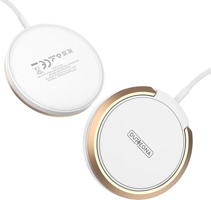 Produktbild Duzzona Kabelloses Ladegerät W1 MagSafe 15W weiss (15 W)