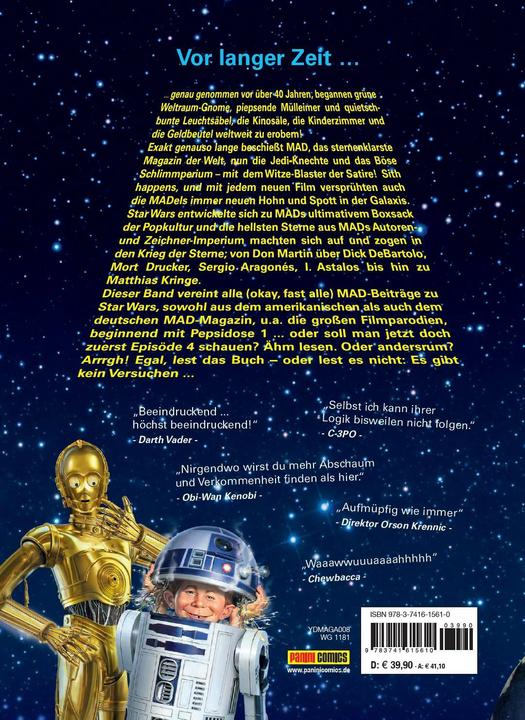 Immagine prodotto Panini MADs Meisterwerke: Star Wars (Tedesco, Vari, 2019)