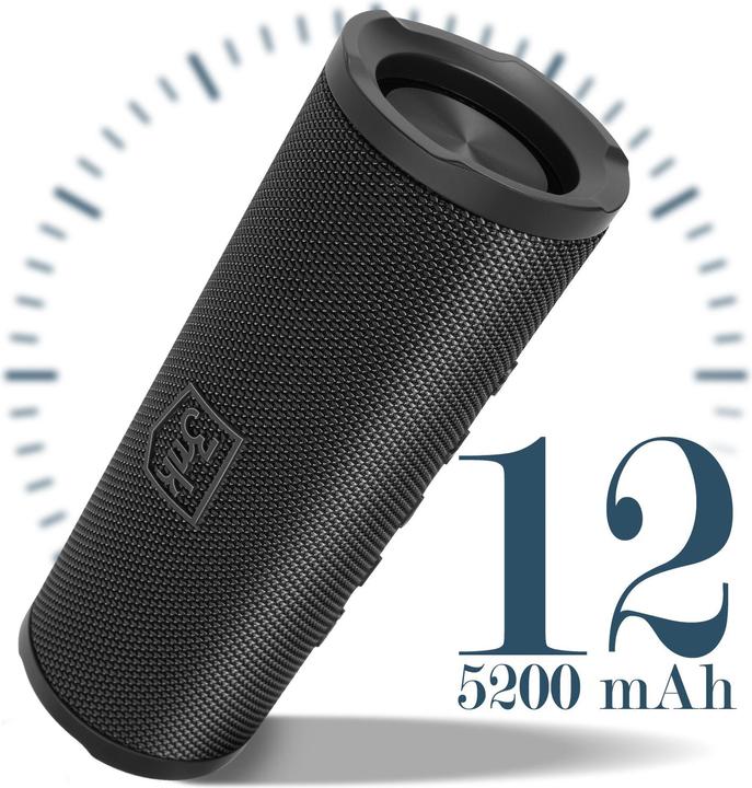 Immagine prodotto 3MK Fuego głośnik bezprzewodowy 30W Bluetooth 5.3 TWS IPX7 czarny/nero (12 h, Porta USB)