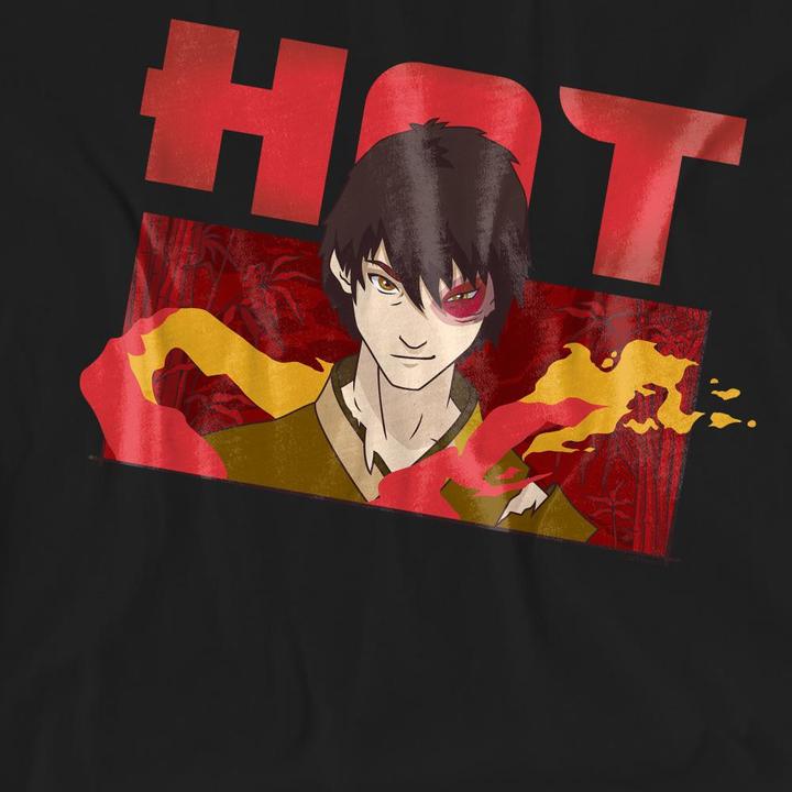 Actual product image Avatar: The Last Airbender Unisex Adult Hot Zuko T-Shirt (XL)