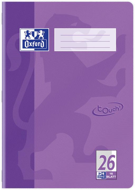 Actual product image Oxford Exercise book, A4, ruling 26 (A4, Checked, Soft cover)