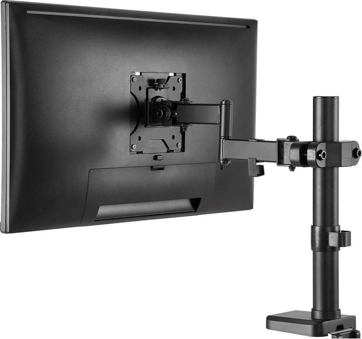Produktbild Maclean MC-984 LED LCD Monitor Arm Bracket for Pole Mounting 8kg 28-60mm Extendable Folding 17-32" (Tisch, 32")