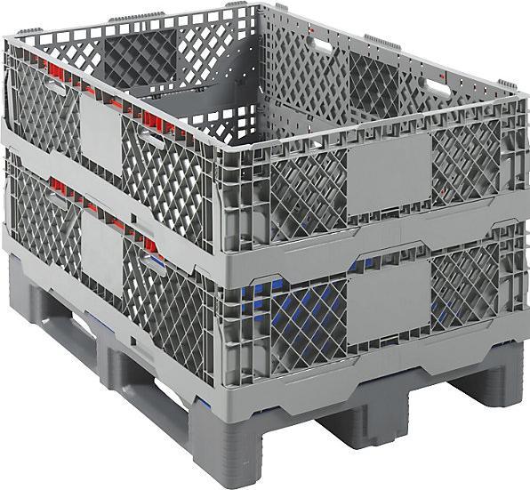 Image du produit Craemer Rehausse pour palettes, en polyéthylène HD perforé, pliable, pour palettes 1200