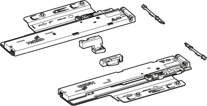 Actual product image Hettich Öffnungssystem Push to open Silent