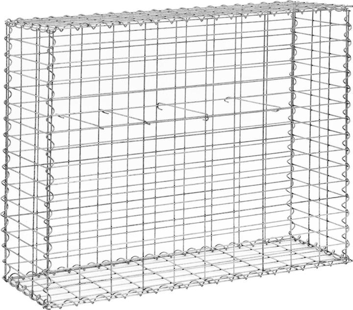 Produktbild Hillvert Gabione Gabionenzaun Drahtkorb 2er-Set 0 x 0 x 0 cm Stahl