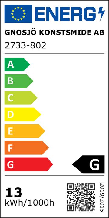 Energie-Label Konstsmide Eisregen (16.30 m)