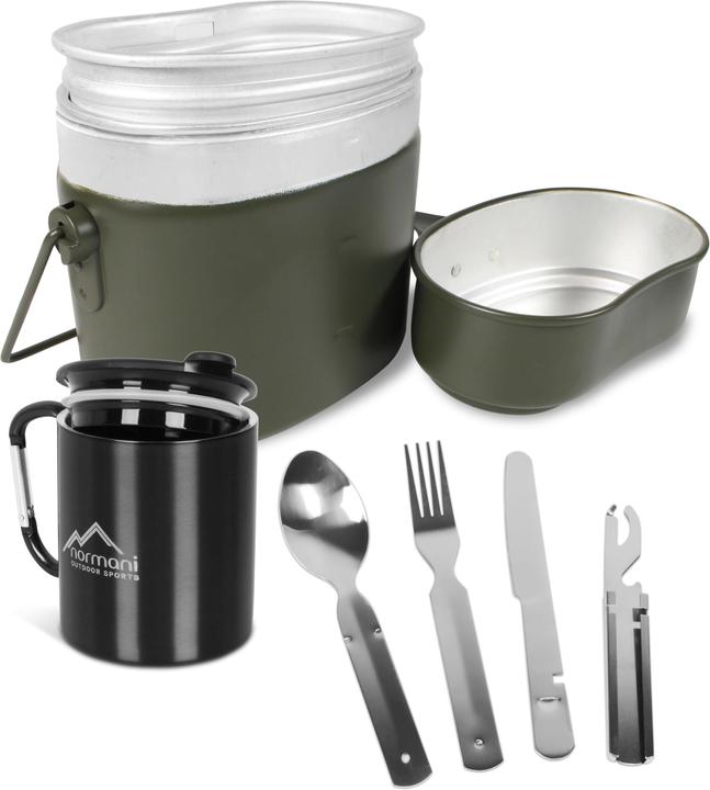 Actual product image Normani German Armed Forces Dinnerware Set Camping Cookware - 8507