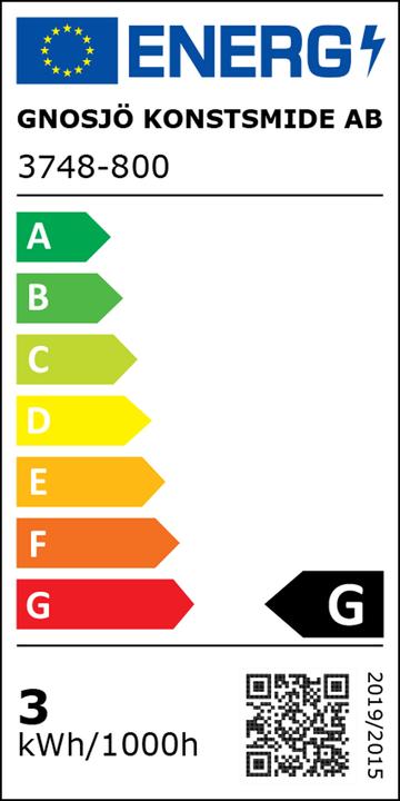 Energie-Label Konstsmide Lichternetz (10 m)