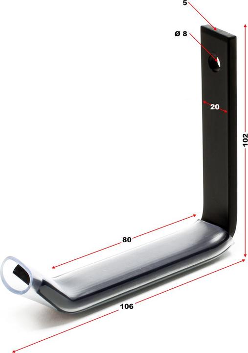Immagine prodotto Wiltec Supporto per pneumatici da parete per 4 pneumatici Attrezzatura da garage per pneumatici