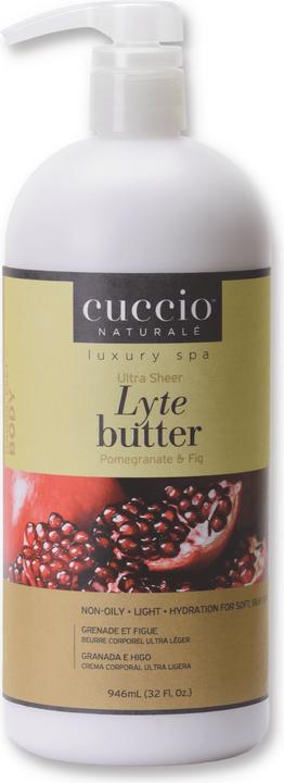 Produktbild Cuccio Lyte Butter Lotion - Pomegranate & Fig (Body Butter, 946 ml)