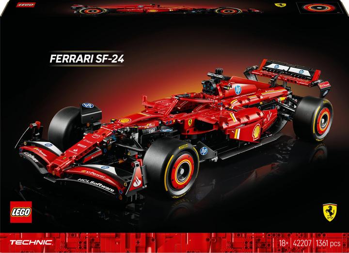 LEGO Ferrari SF-24 F1 Rennauto (42207, LEGO Technic)