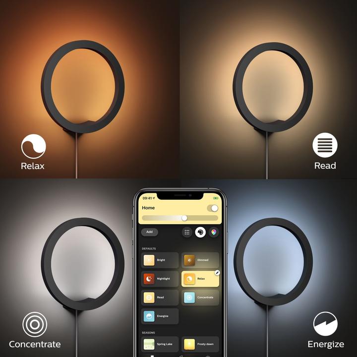 Actual product image Philips Hue Sana Basis BT (1500 lm)