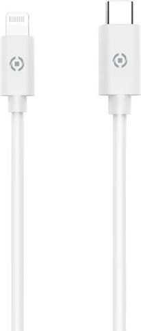 Actual product image Celly Lightning to UBS-C white 1m (1 m, USB 3.2 Gen 2)