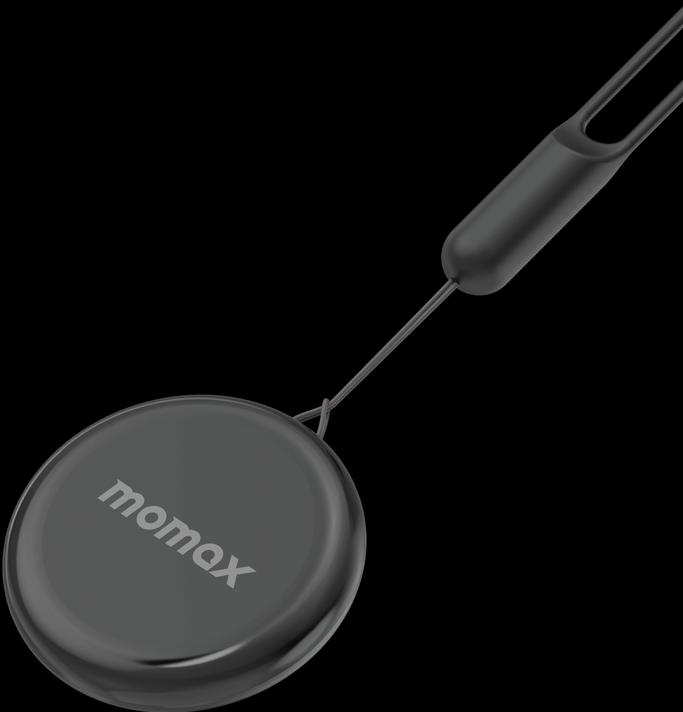 Actual product image Momax Pinpop Apple Find My Certificated Tracker Black