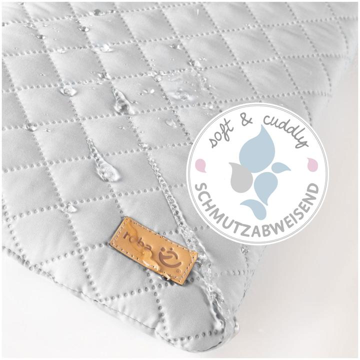 Produktbild Roba Wandwickelregal inkl. Wickelauflage Style grau