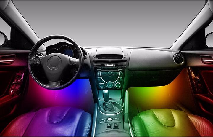 Immagine prodotto Lescars Kfz (RGB, 120 cm, Interno)