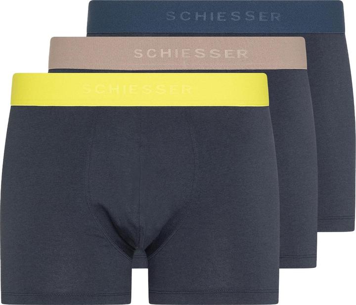 Produktbild Schiesser 3er Pack 95/5 Organic Cotton Retro Short / Pant (5, 3er Pack)