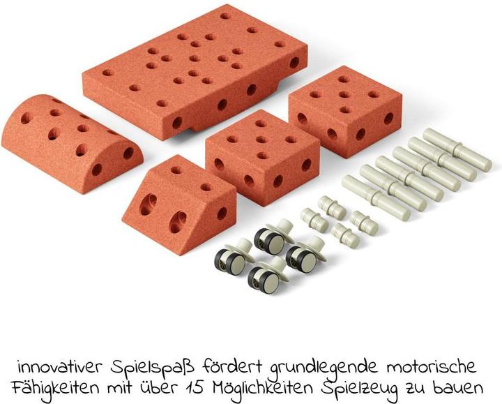 Image du produit Modu Explorer-Set - Jeu de construction Jouet d'équilibre, toboggan, bascule
