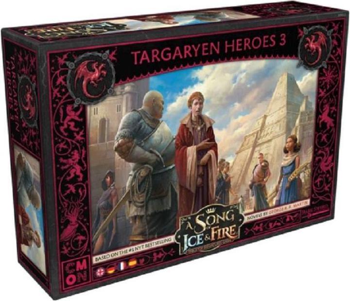 Produktbild Cmon A Song of Ice & Fire - Targaryen Heroes 3 (Helden von Haus Targaryen 3), Miniatu (Deutsch)