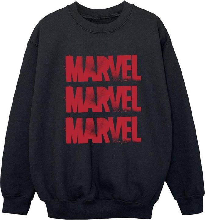 Produktbild Red Spray Logos Sweatshirt Jungen (152, 158)