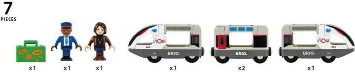 Actual product image Brio Trains of the World TGV